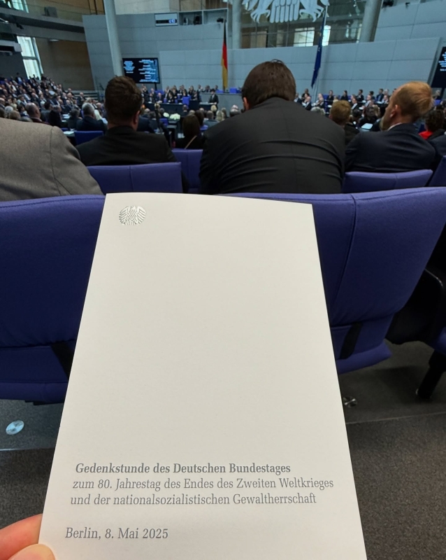 Gedenkstunde 80 Jahre Kriegsende